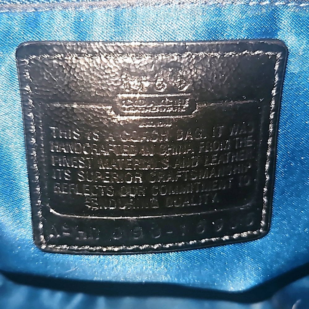 Coach Madison Black optic C Sophia Crossbody Bag Horse & Carriage - Picture 7 of 8